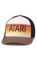 Atari logo trucker cap, front of cap