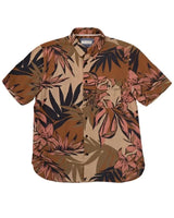 Ace Rivington Double Gauze Cotton shirt in Camo, flat lay view