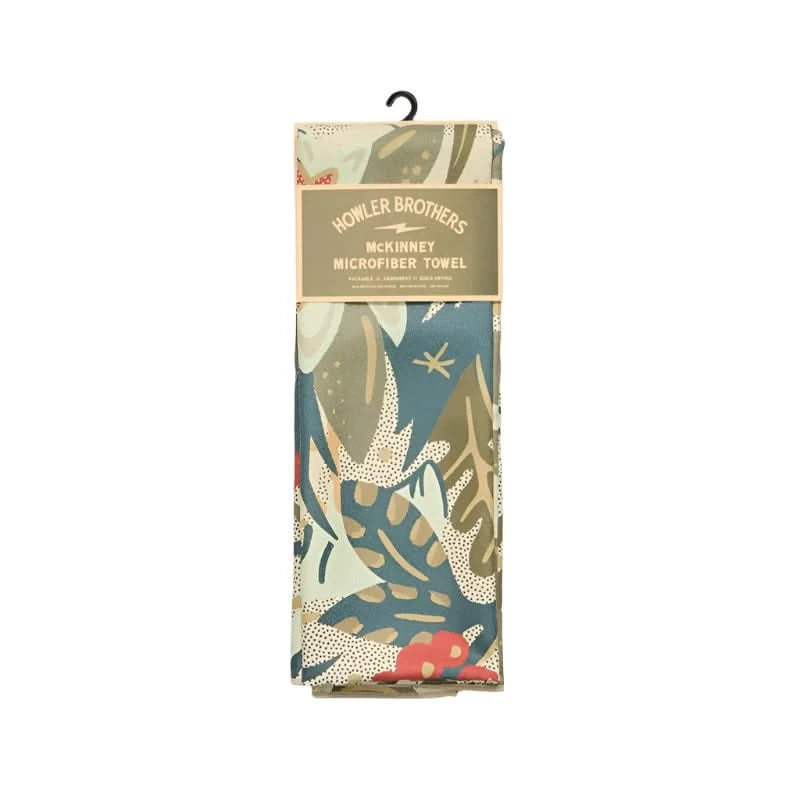 HOWLER BROTHER'S McKinney microfiber towel with packaging