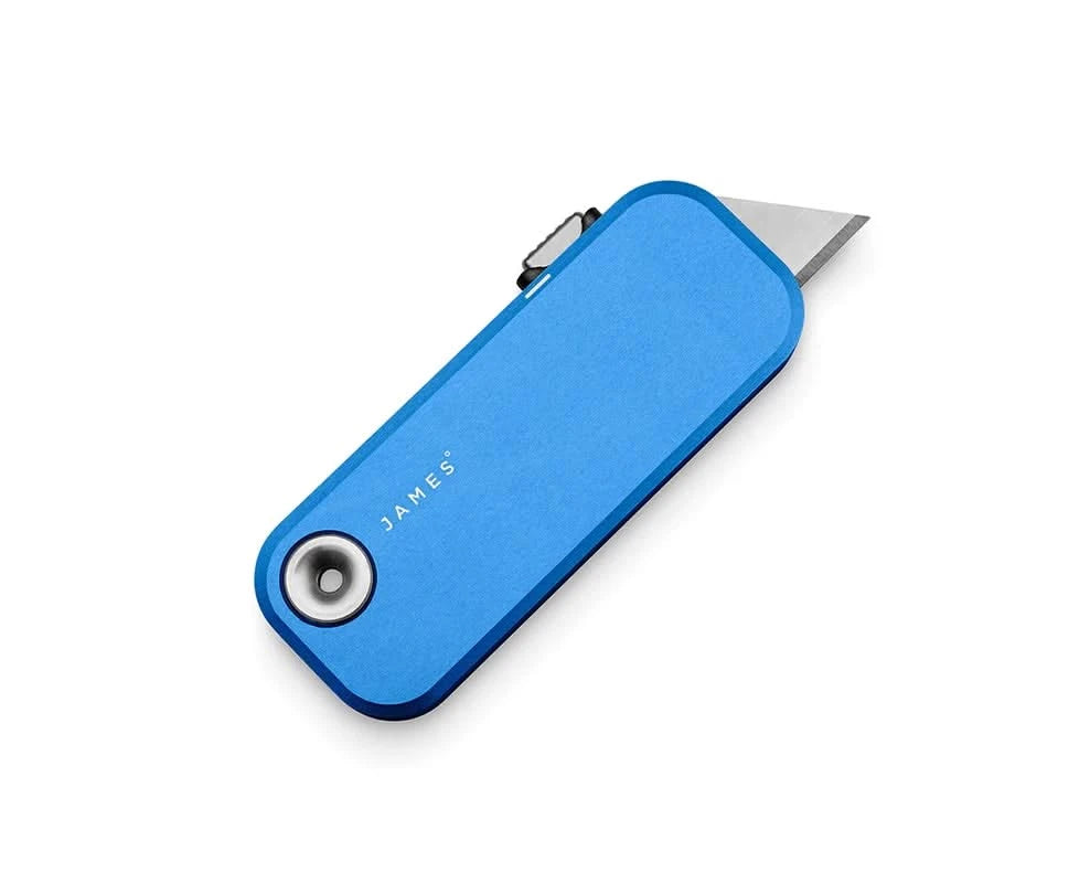 The James Brand Palmer Knife In Cerulean Blue