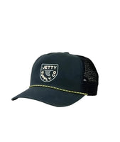 Jetty Rake hat in Navy, front view