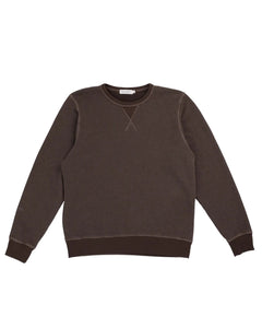 Vintage Tri-blend Crewneck Sweatshirt – Chocolate