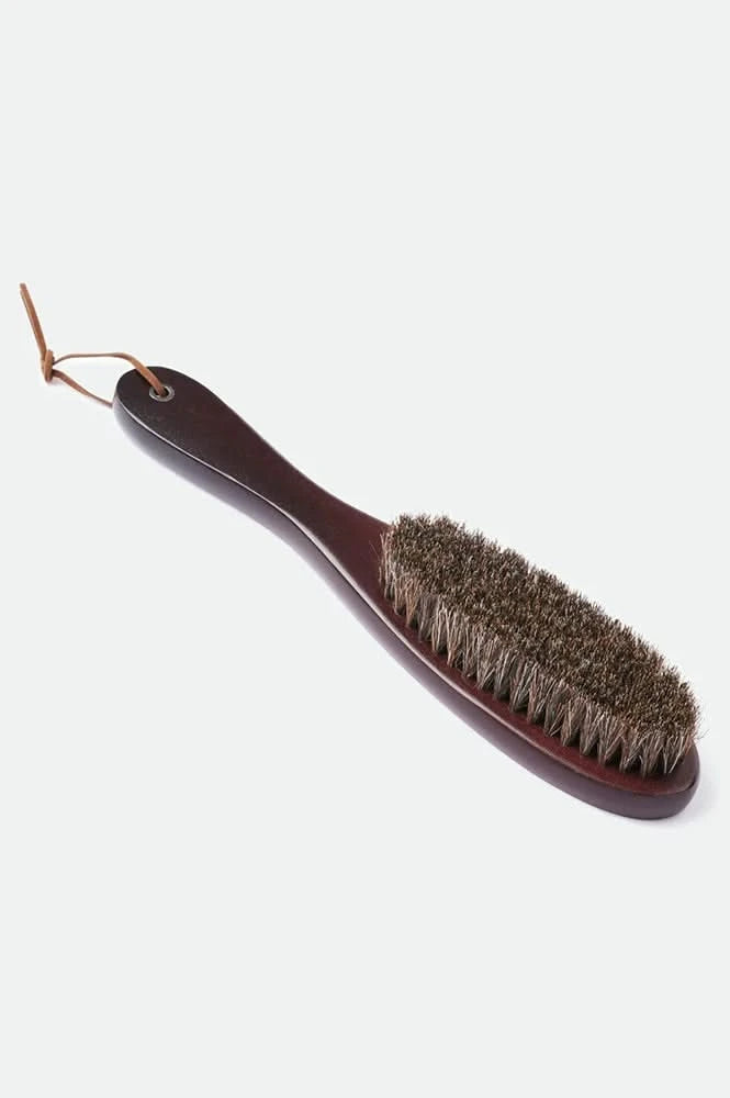Brixton Hat Brush – Boar Bristle Brush with Wooden Handle
