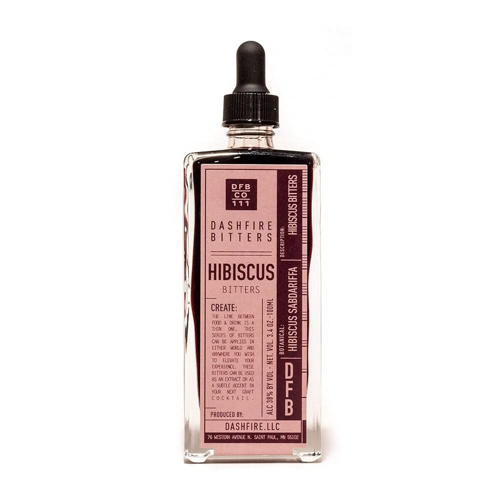 Dashfire Hibiscus Bitters – 100mL Bottle