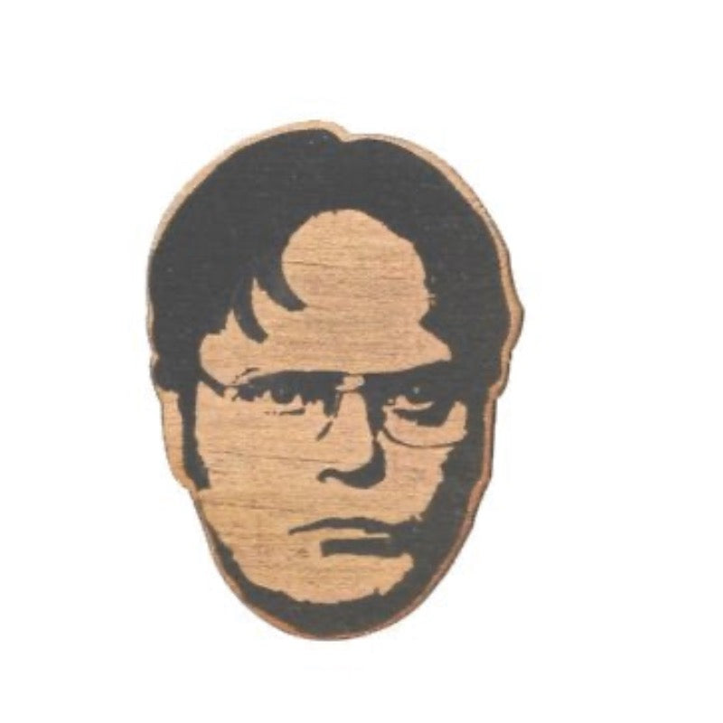 Letter Craft Dwight laser Engraved wood ornament