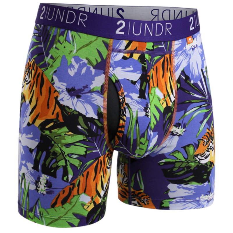 2UNDR men's swing shift boxer brief, Tigres