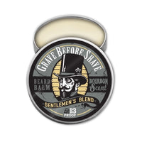 Grave Before Shave beard balm, gentleman's blend, front view