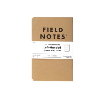 Field Notes 3-pack -Left Handed