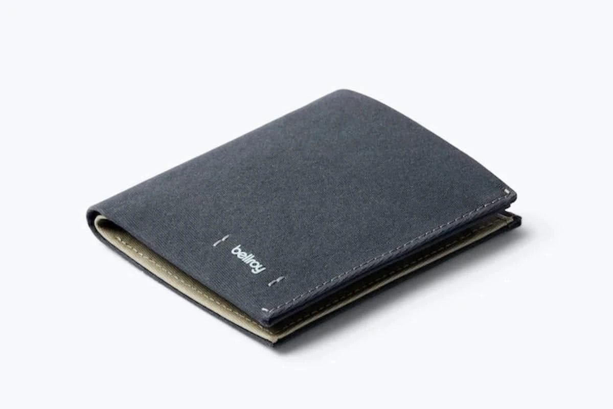 Bellroy woven note sleeve wallet charcoal