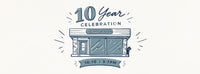 The Simple Man 10 year anniversary banner