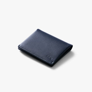 Bellroy Slim Sleeve wallet in Navy, front view - The Simple Man