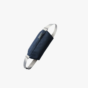 Bellroy Sling Mini sling bag in Navy, front view - The Simple Man