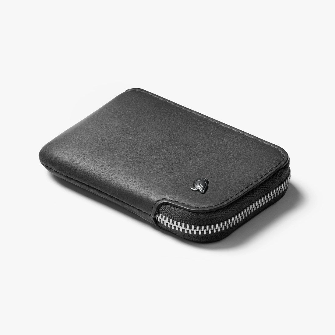 Bellroy Card Pocket wallet in Charcoal, front view - The Simple Man