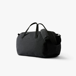 Bellroy Venture Duffel 40L in Black, front view - The Simple Man