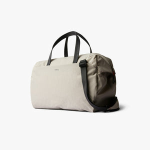 Bellroy Lite Duffel in Ash, front view - The Simple Man