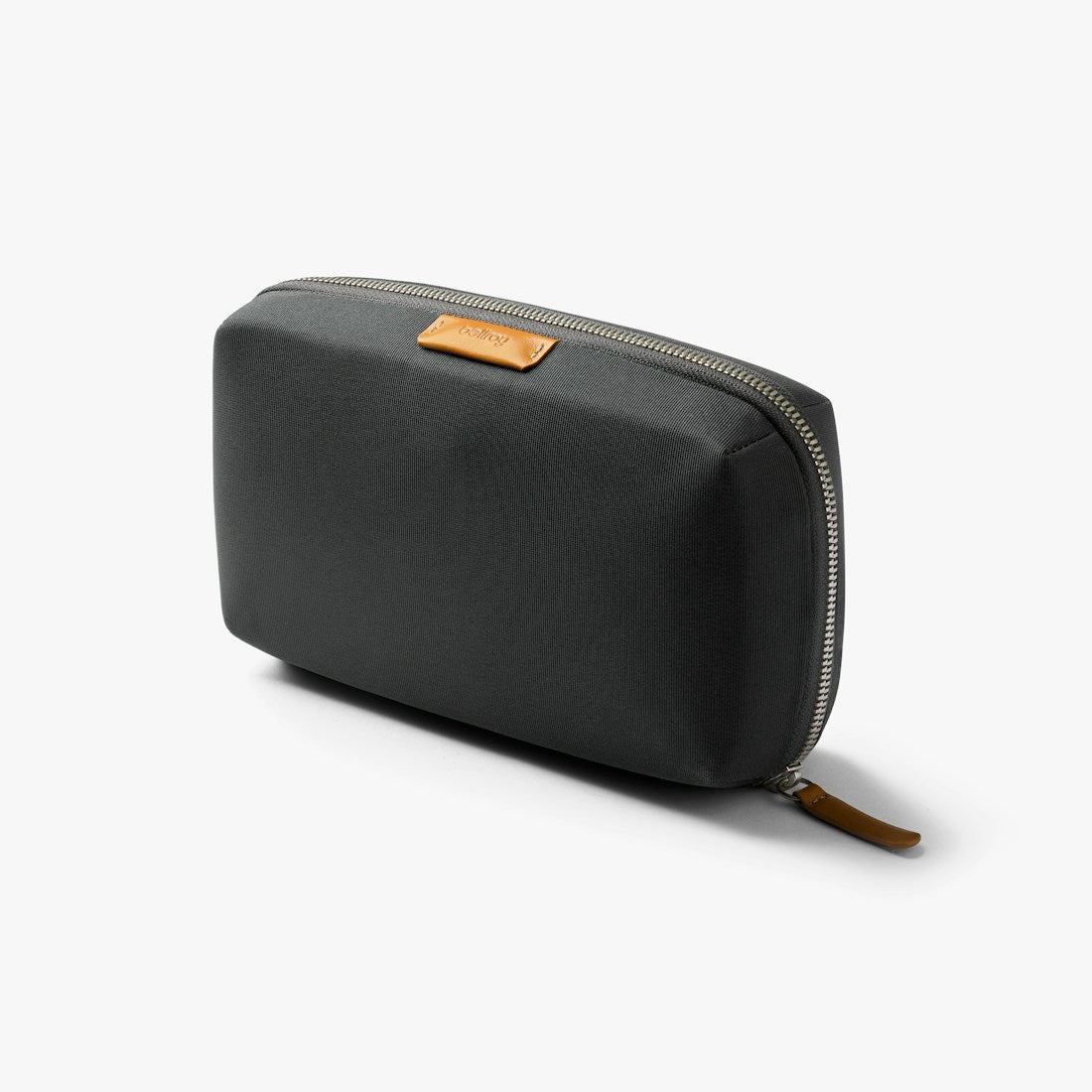 Bellroy Tech Kit cable organizer in Slate, front view - The Simple Man