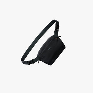 Bellroy Lite Sling Mini in Black, front view - The Simple Man