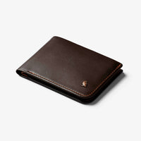 Bellroy Hide & Seek RFID leather wallet in Java, front view - The Simple Man