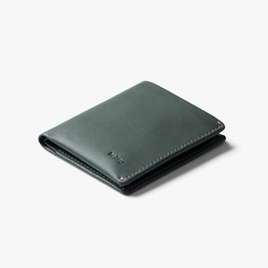 Bellroy Note Sleeve RFID leather wallet in Everglade, front view - The Simple Man