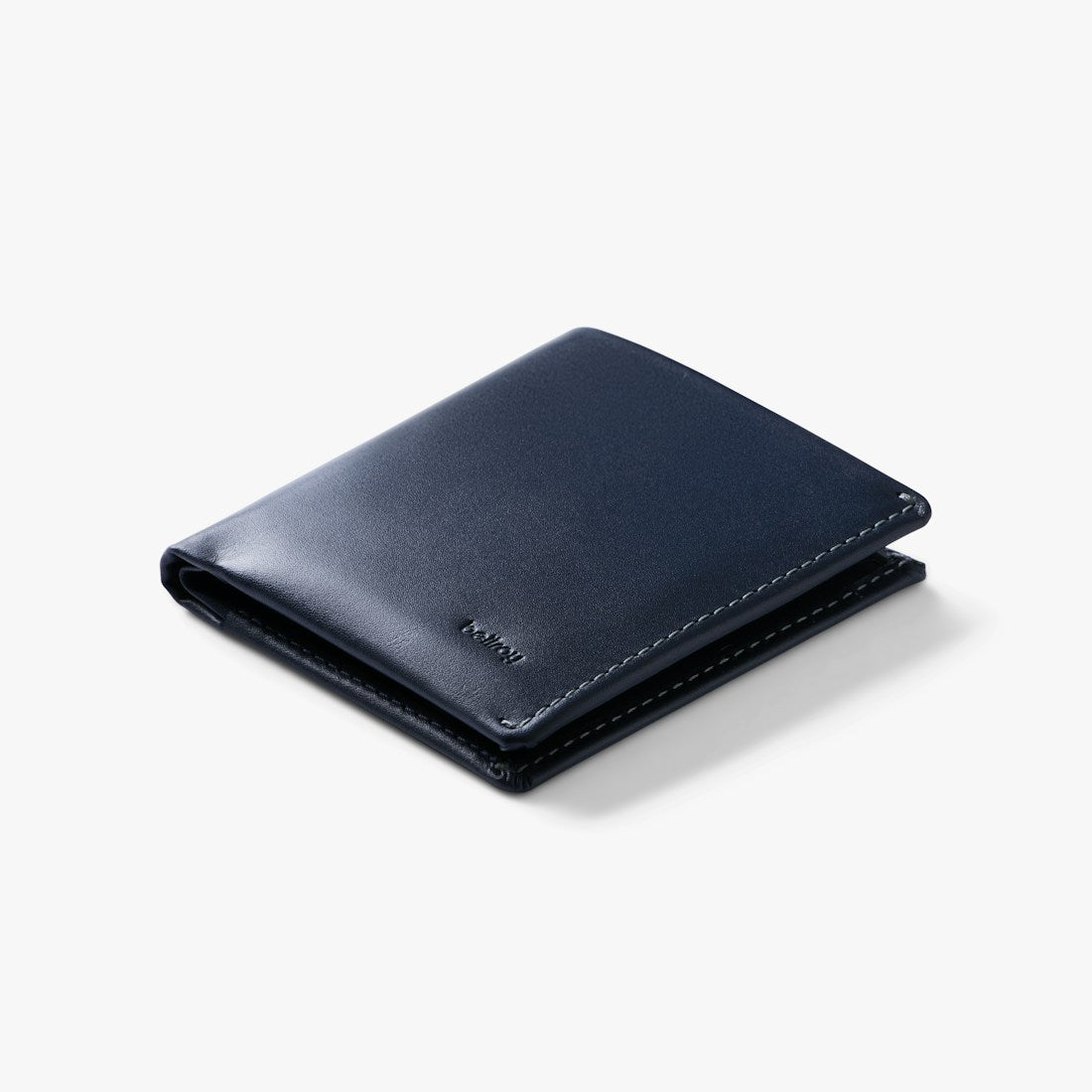 Bellroy Note Sleeve RFID leather wallet in Navy, front view - The Simple Man