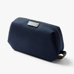 Bellroy Toiletry Kit in Navy, closed view