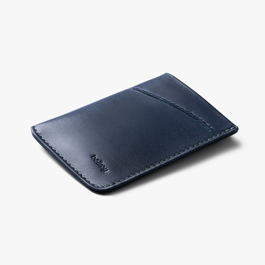 Bellroy Card Sleeve wallet in Navy, front view - The Simple Man