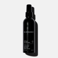 Blind Barber 40 Proof Sea Salt Spray black bottle, product shot, The Simple Man