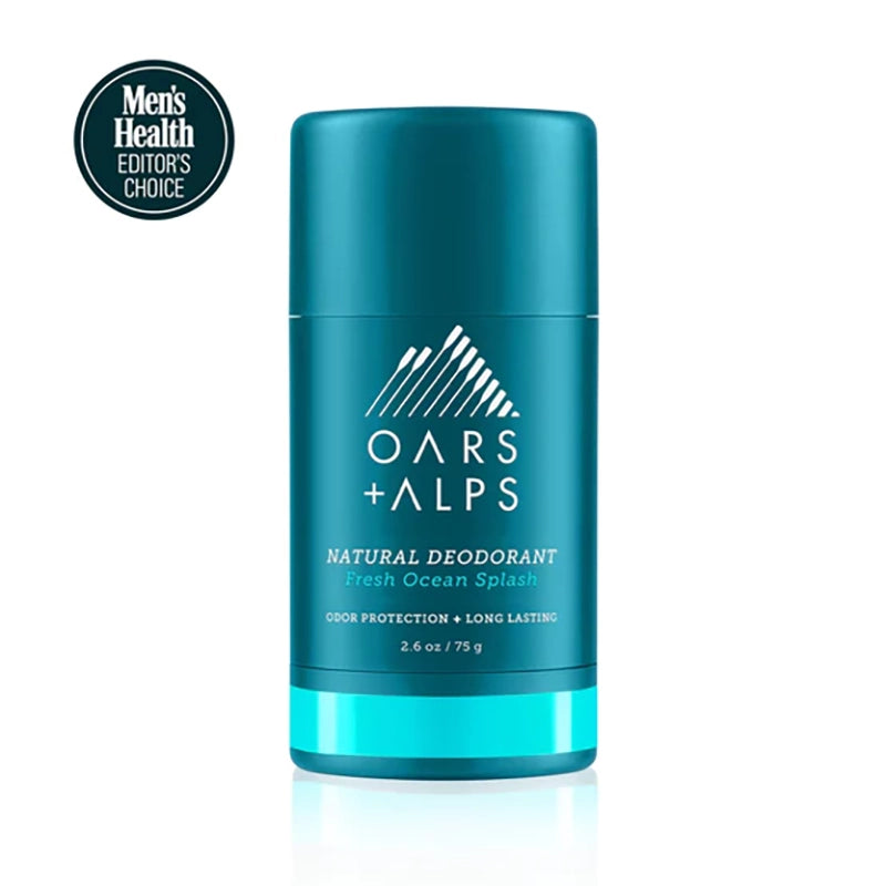 Oars & Alps Aluminum Free deodorant in fresh ocean splash scent