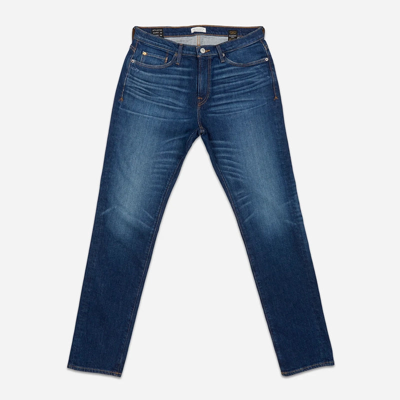 Ace Rivington Athletic Taper Jeans in vintage dark was,h, flat lay view