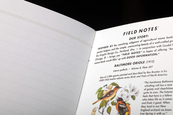 Field Notes Birds & Trees of North America | The Simple Man