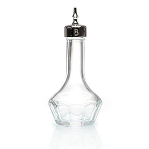 Bull In China brand bitters bottle for dashing bitters, with silver top