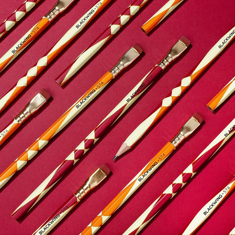Blackwing pencils volume 574, shown in repetitive pattern