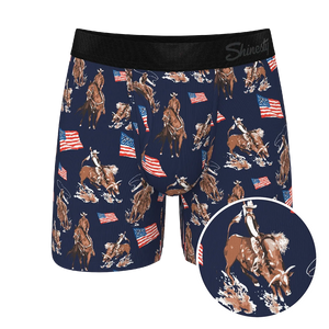 Boot Straps & Chaps Cowboy Ball Hammock® Pouch Underwear with Fly