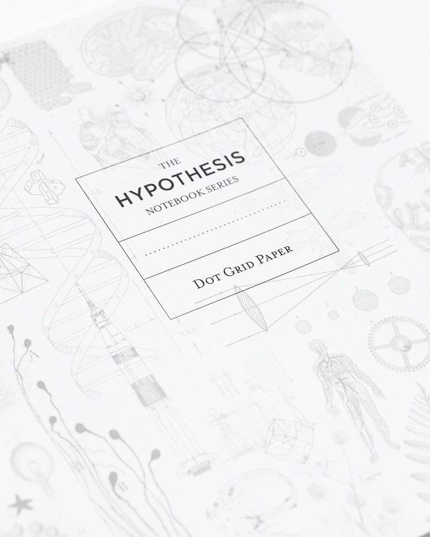 Inside title page of Chemistry Hardcover Notebook from the Hypothesis Series with dot grid paper – The Simple Man