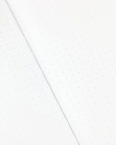Close-up of 5mm dot grid paper inside Chemistry Hardcover Notebook for writing, sketching, or lab notes – The Simple Man