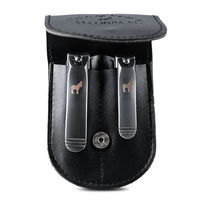 Pete & Pedro Nail Clippers Set in Black Case