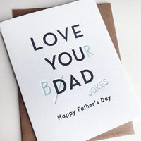 Dad Jokes Father's Day Card 