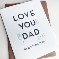 Dad Jokes Father's Day Card 