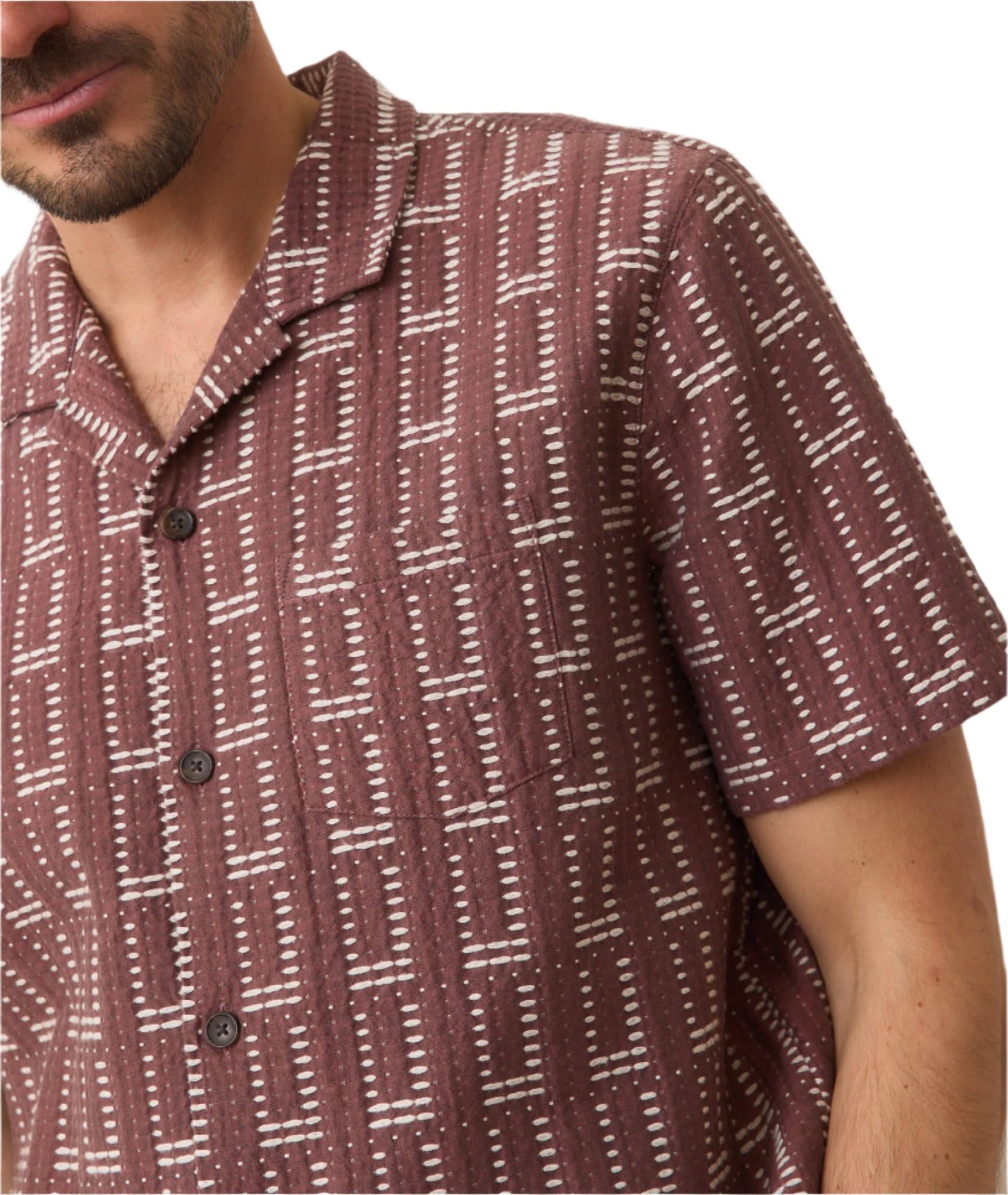 Marine Layer Dobby Resort Shirt
