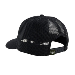 Adjustable snapback closure on black Howler Brothers hat