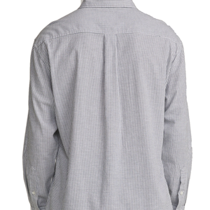 Man wearing the Ezra Long Sleeve Shirt, back view