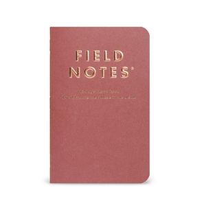 Lucky Field Notes cover with copper foil penny design -- The Simple Man