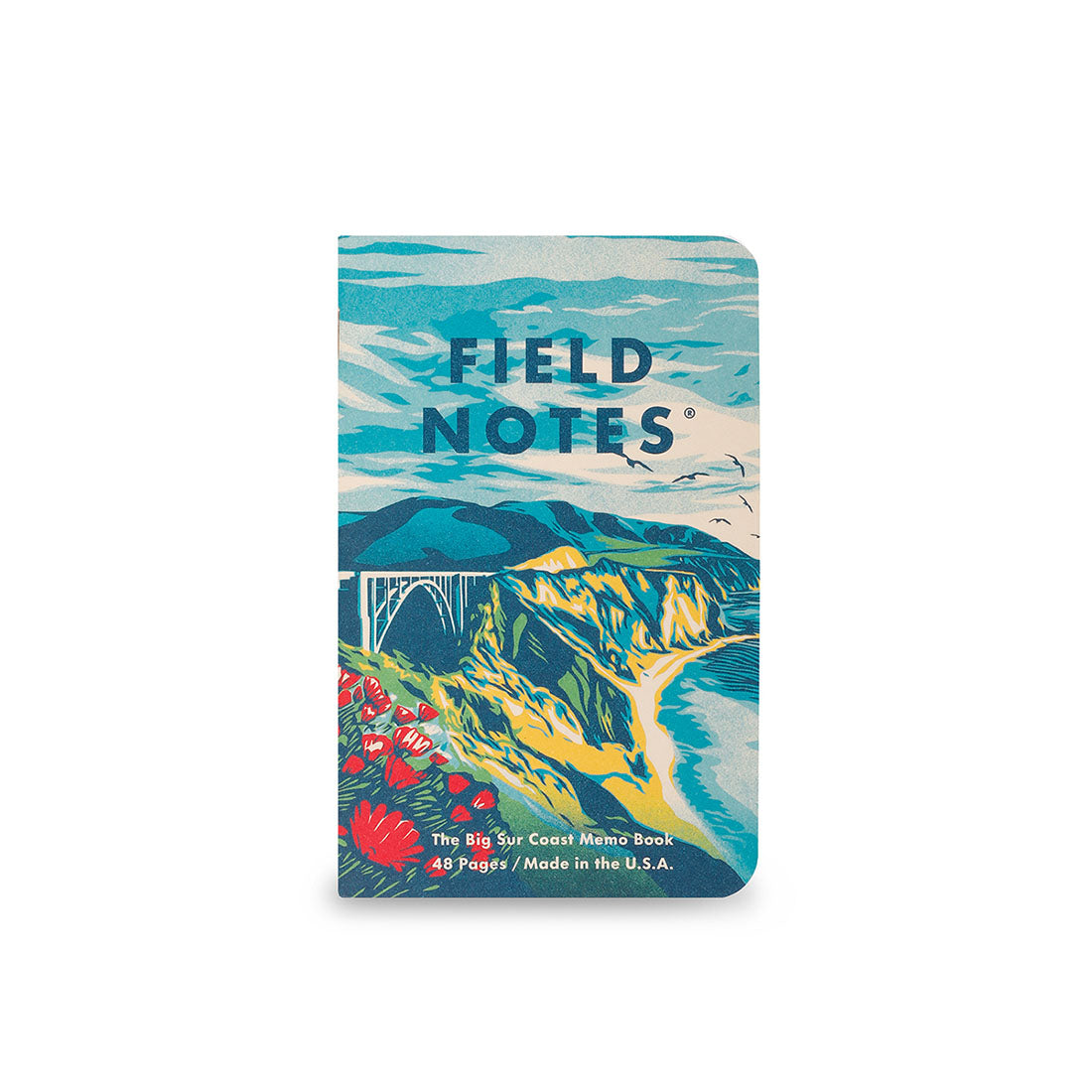Big Sur Coast Field Notes cover illustration by Shepard Fairey -- The Simple Man