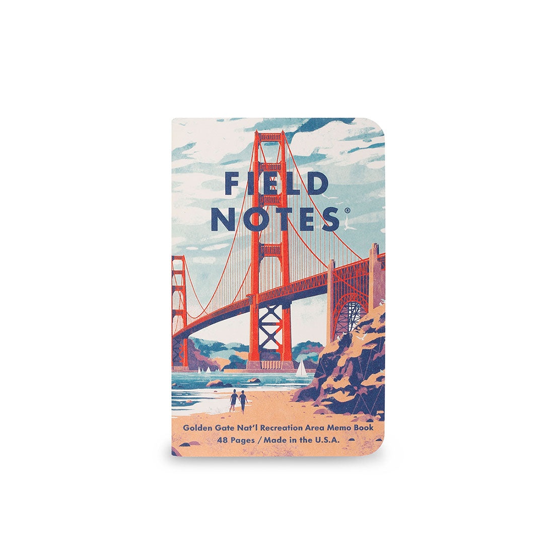 Golden Gate National Recreation Area Field Notes cover illustration by Chris Turnham -- The Simple Man