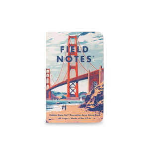 Golden Gate National Recreation Area Field Notes cover illustration by Chris Turnham -- The Simple Man