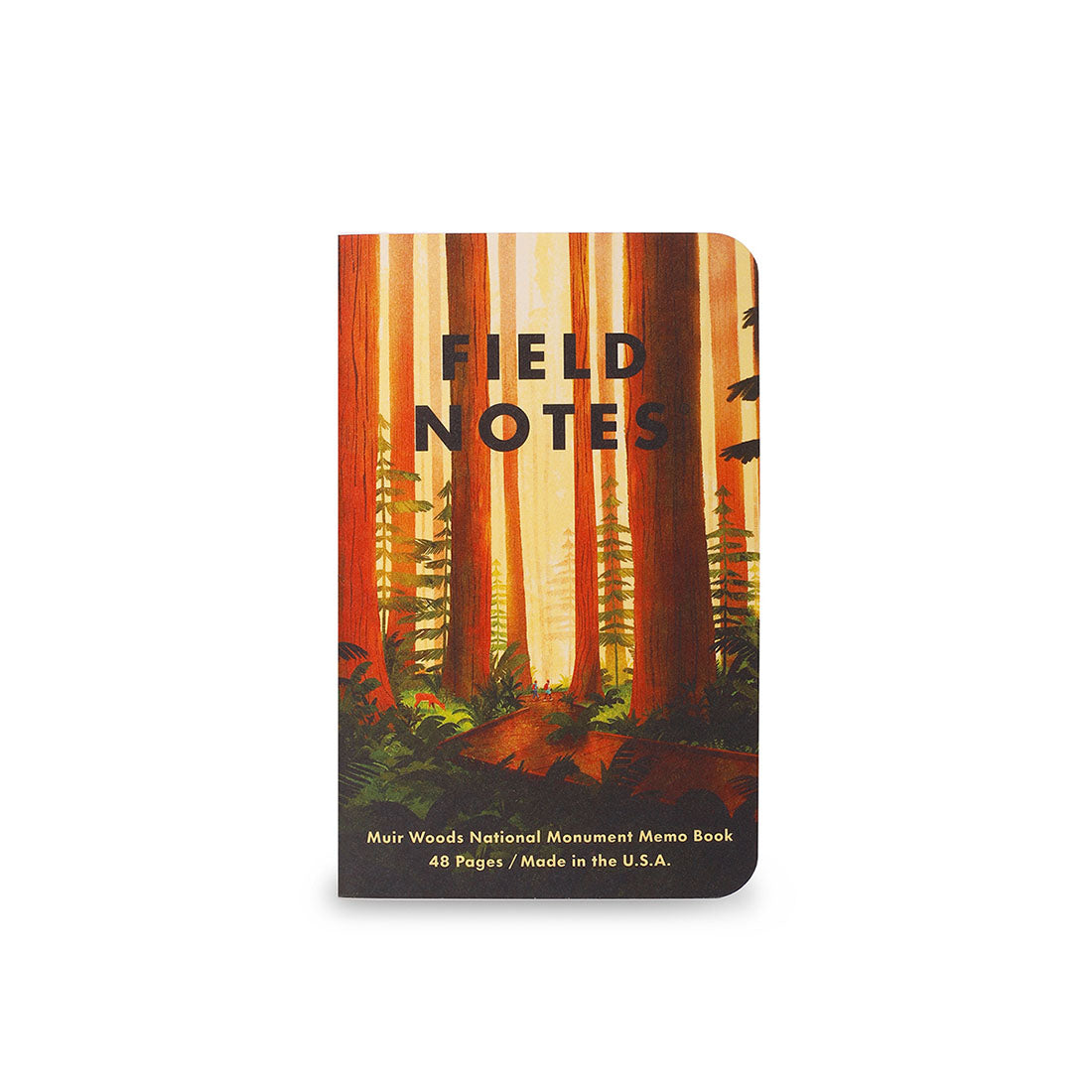 Muir Woods National Monument Field Notes cover illustration by Glenn Thomas -- The Simple Man