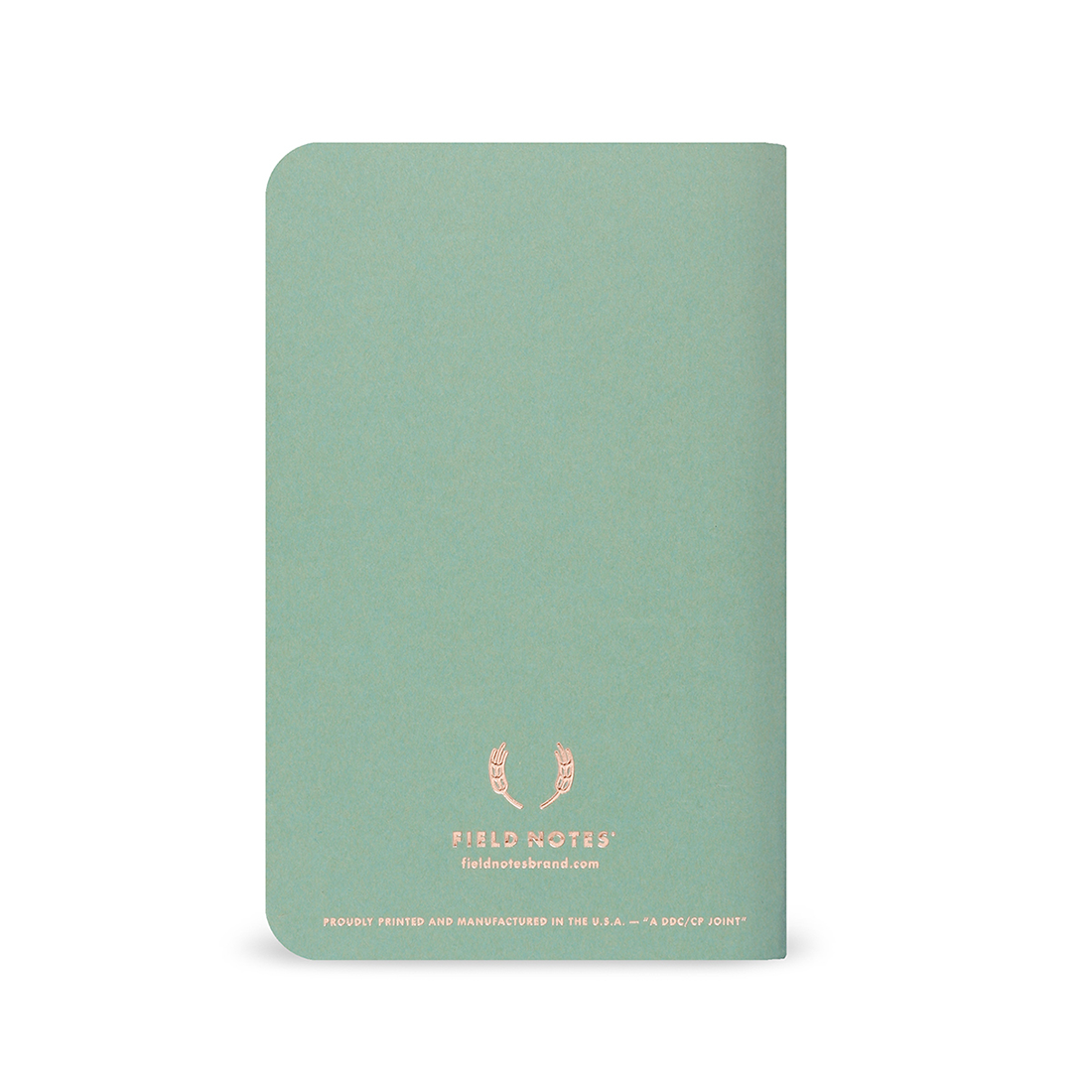 Lucky Field Notes back cover with penny obverse embossing -- The Simple Man