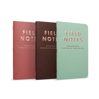 Lucky 3-Pack Field Notes 70th Quarterly Edition penny-themed notebooks -- The Simple Man
