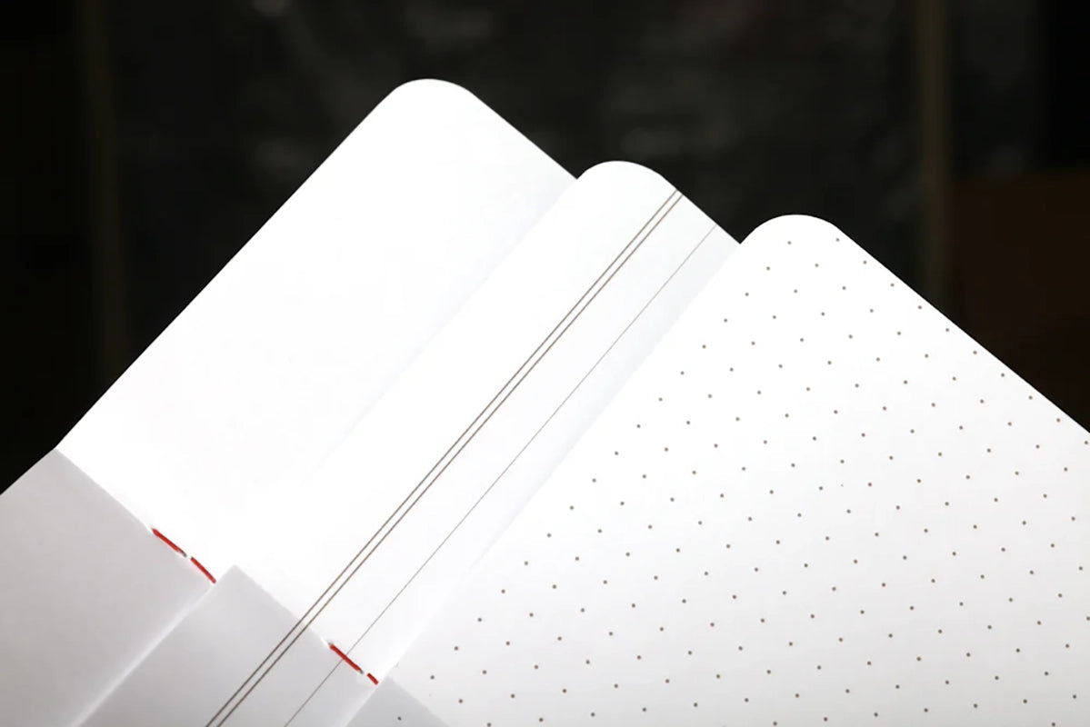 Field Notes Flora Notebook set showing 3 types of pages