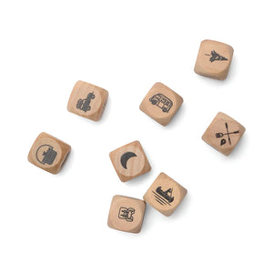 Gentlemen's hardware campfire story dice without metal tin